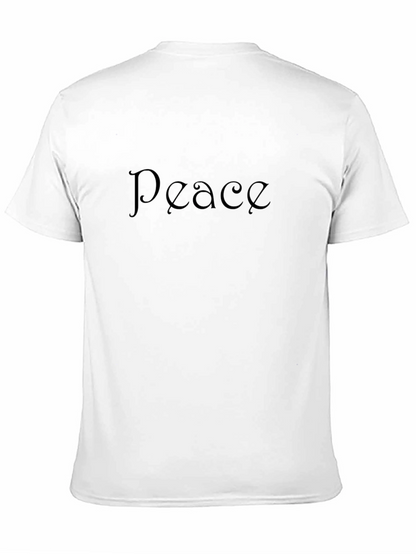 Peace T-Shirt - Stylish Black Tee