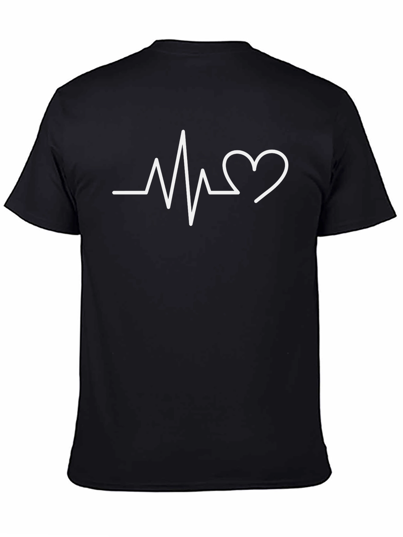 Heartbeat Line Art T-Shirt