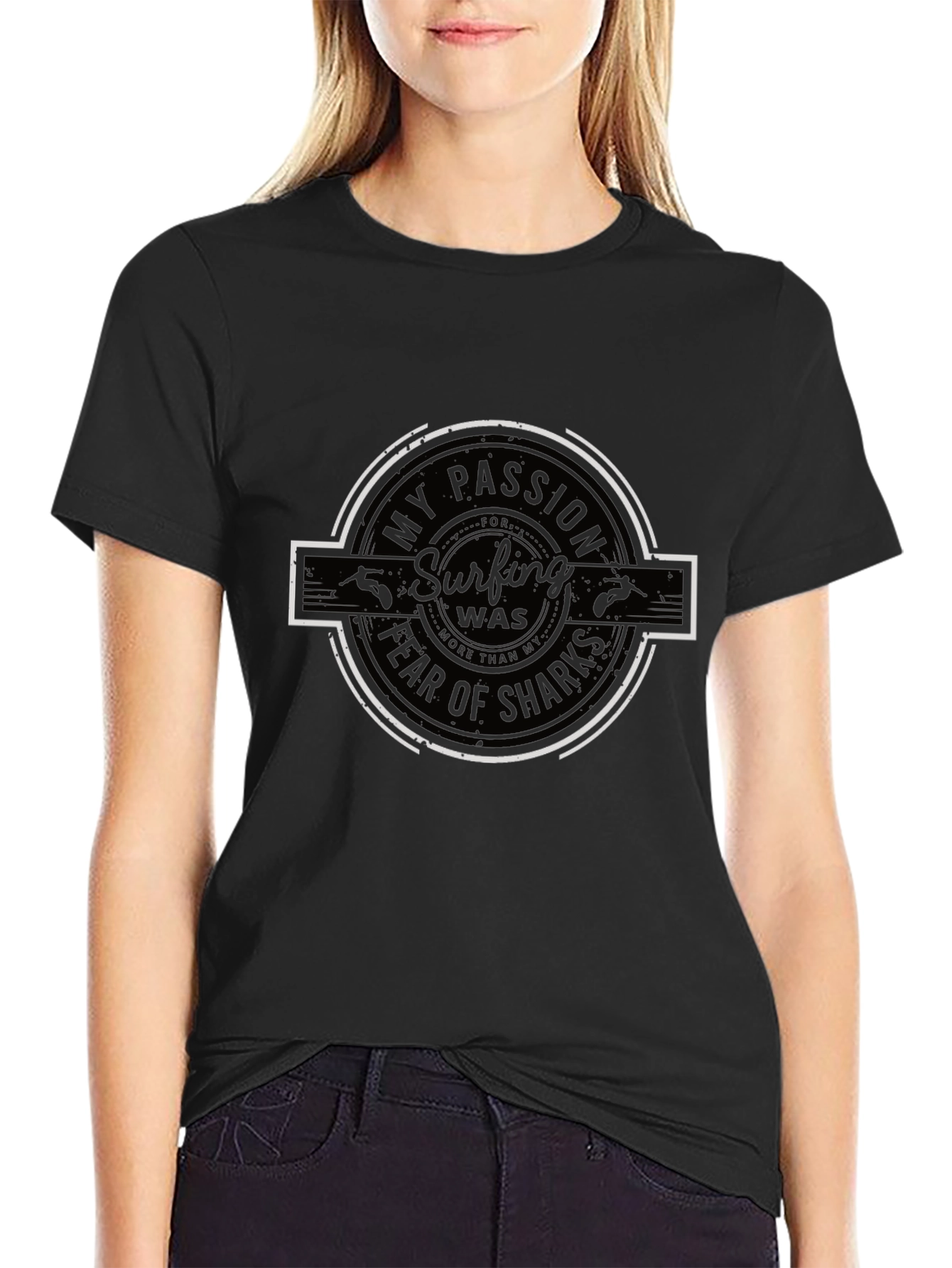 Surfing Passion Graphic Tee