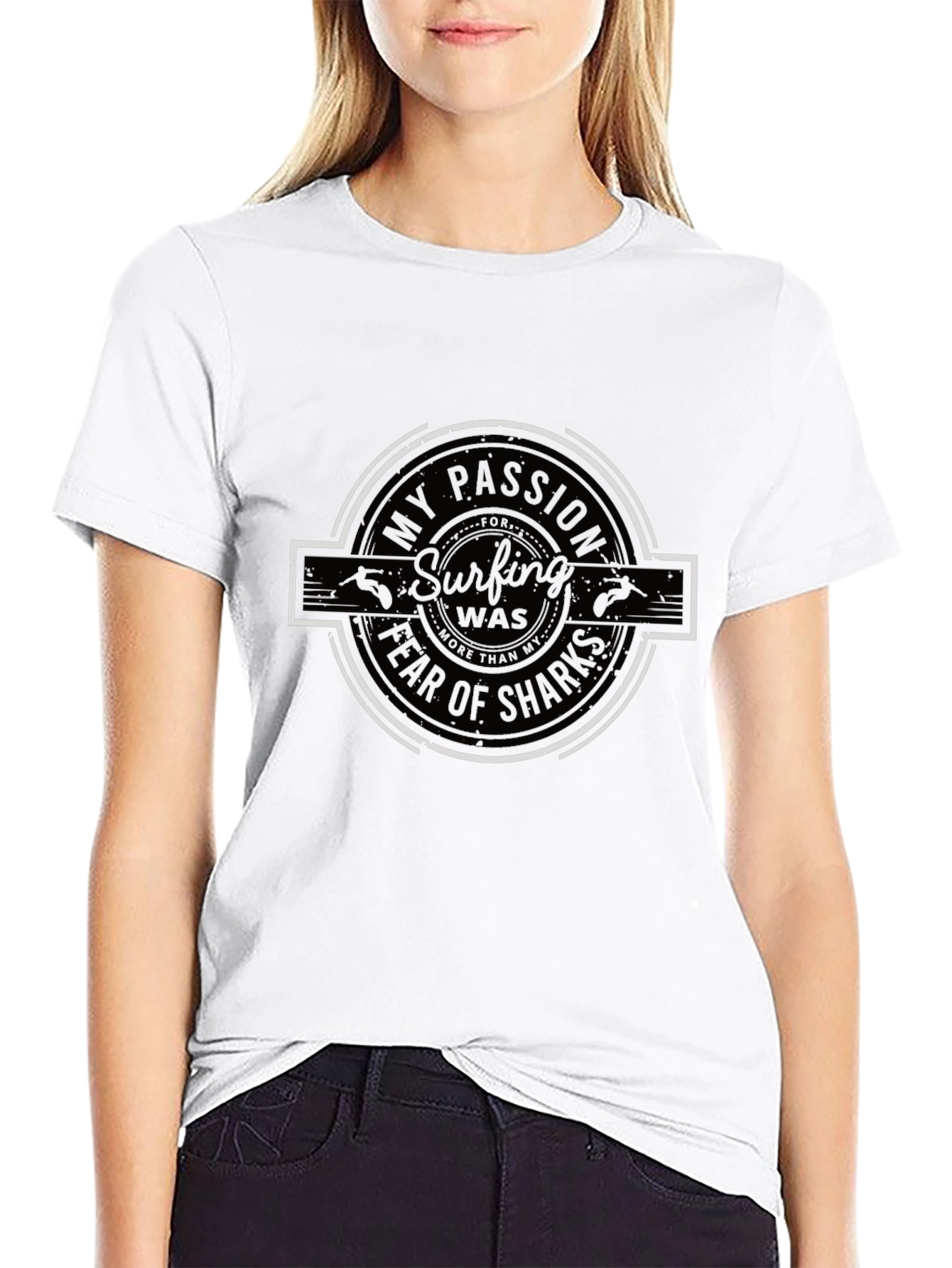 Surfing Passion Graphic Tee