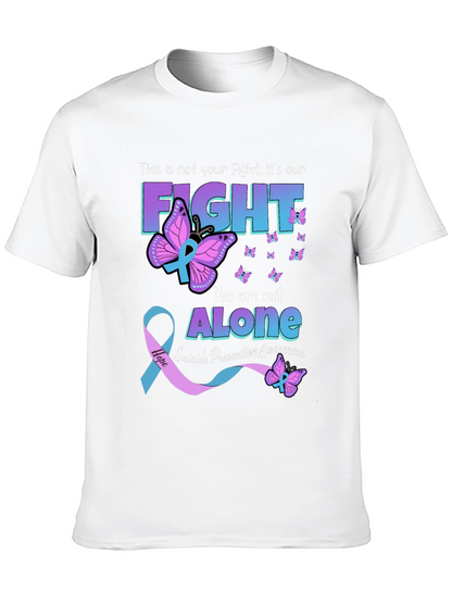 Suicide Prevention Awareness T-Shirt - You Are Not Alone