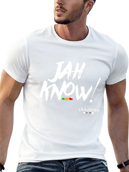 Jah Know! Authentic Yaadman Black T-Shirt