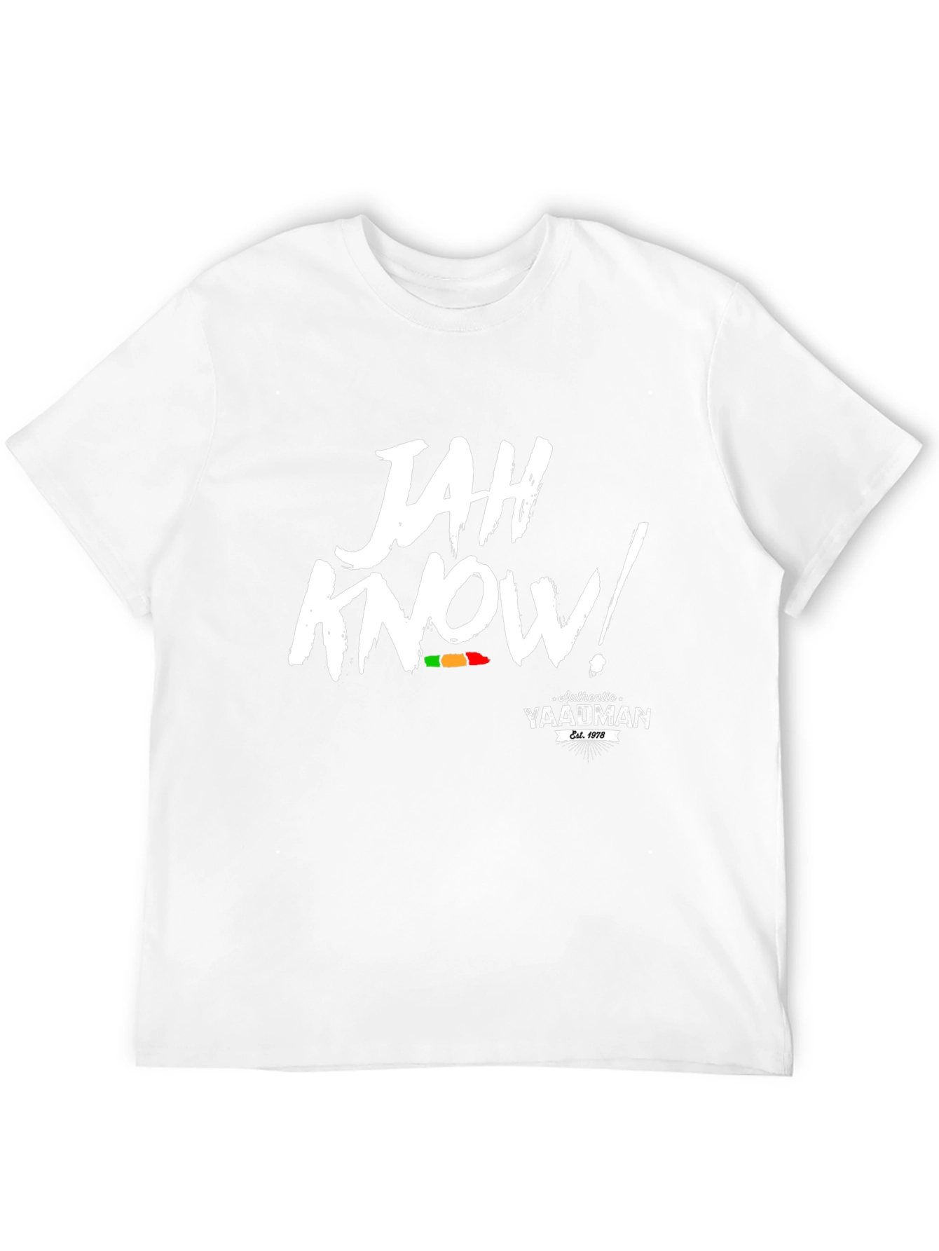 Jah Know! Authentic Yaadman Black T-Shirt