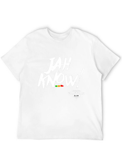 Jah Know! Authentic Yaadman Black T-Shirt