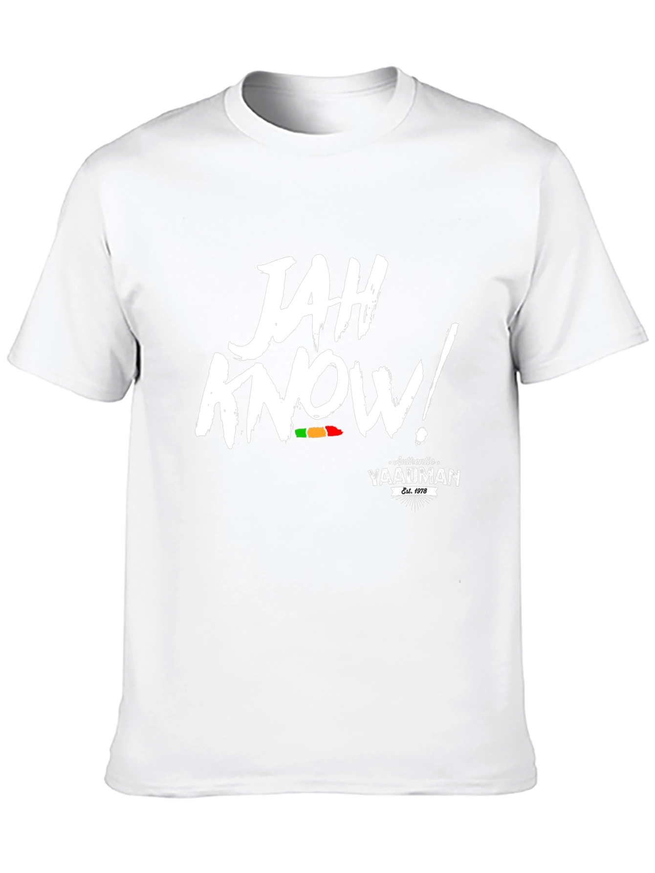 Jah Know! Authentic Yaadman Black T-Shirt