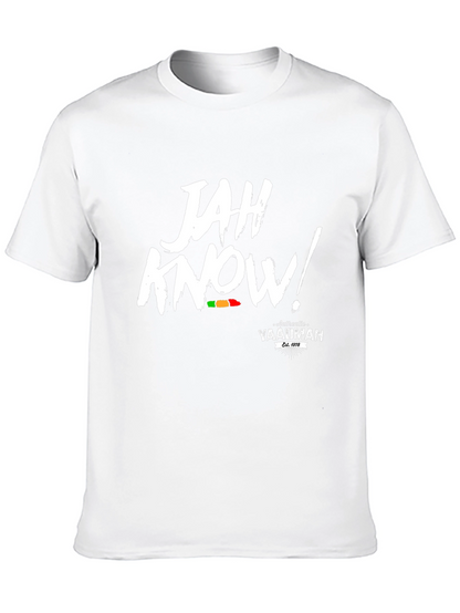 Jah Know! Authentic Yaadman Black T-Shirt