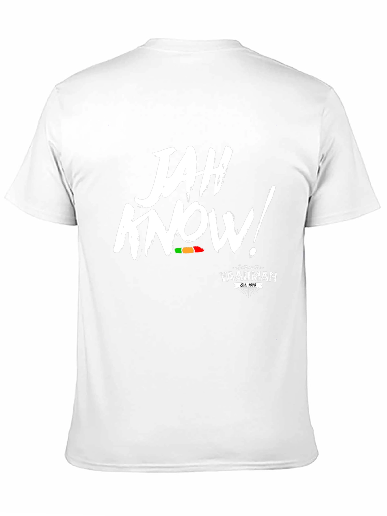 Jah Know! Authentic Yaadman Black T-Shirt