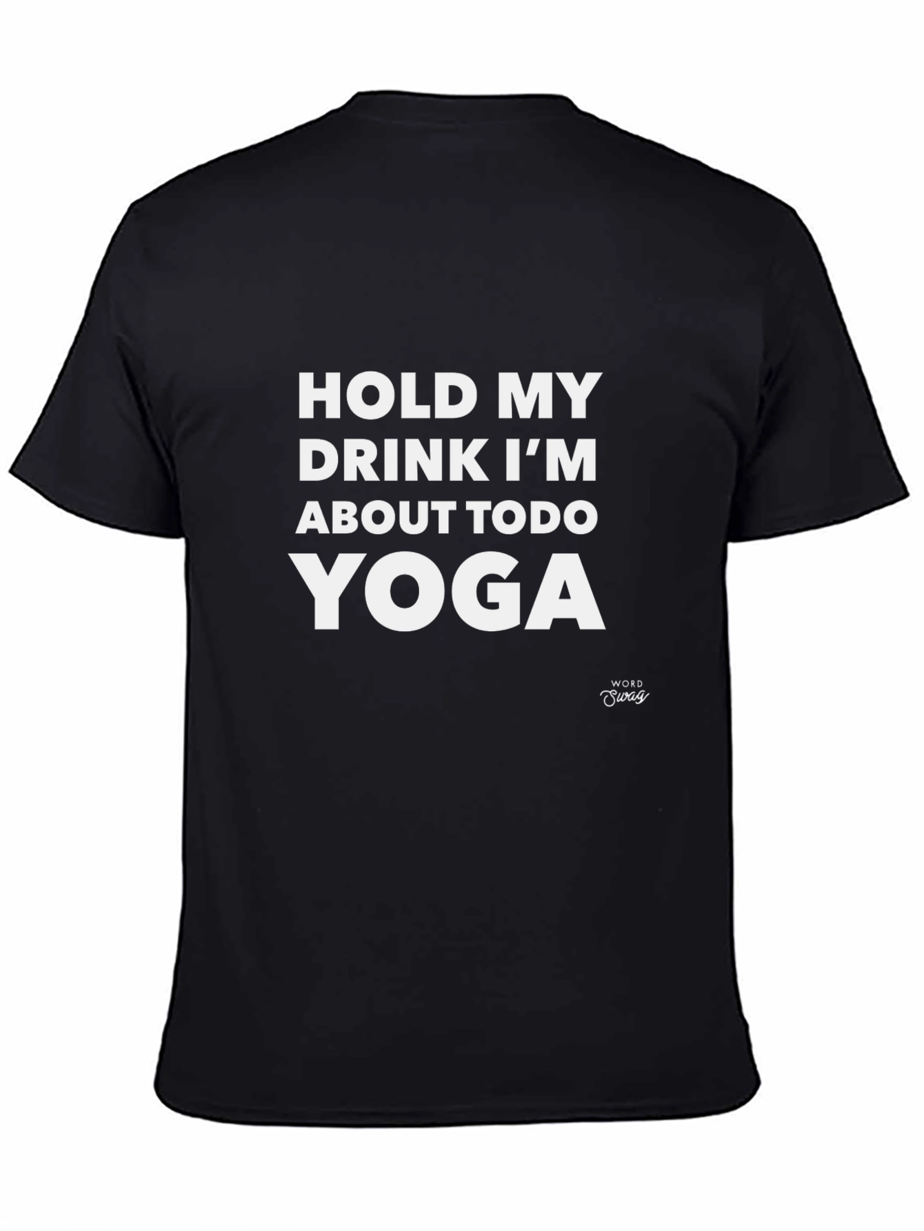 Yoga Lover Black T-Shirt