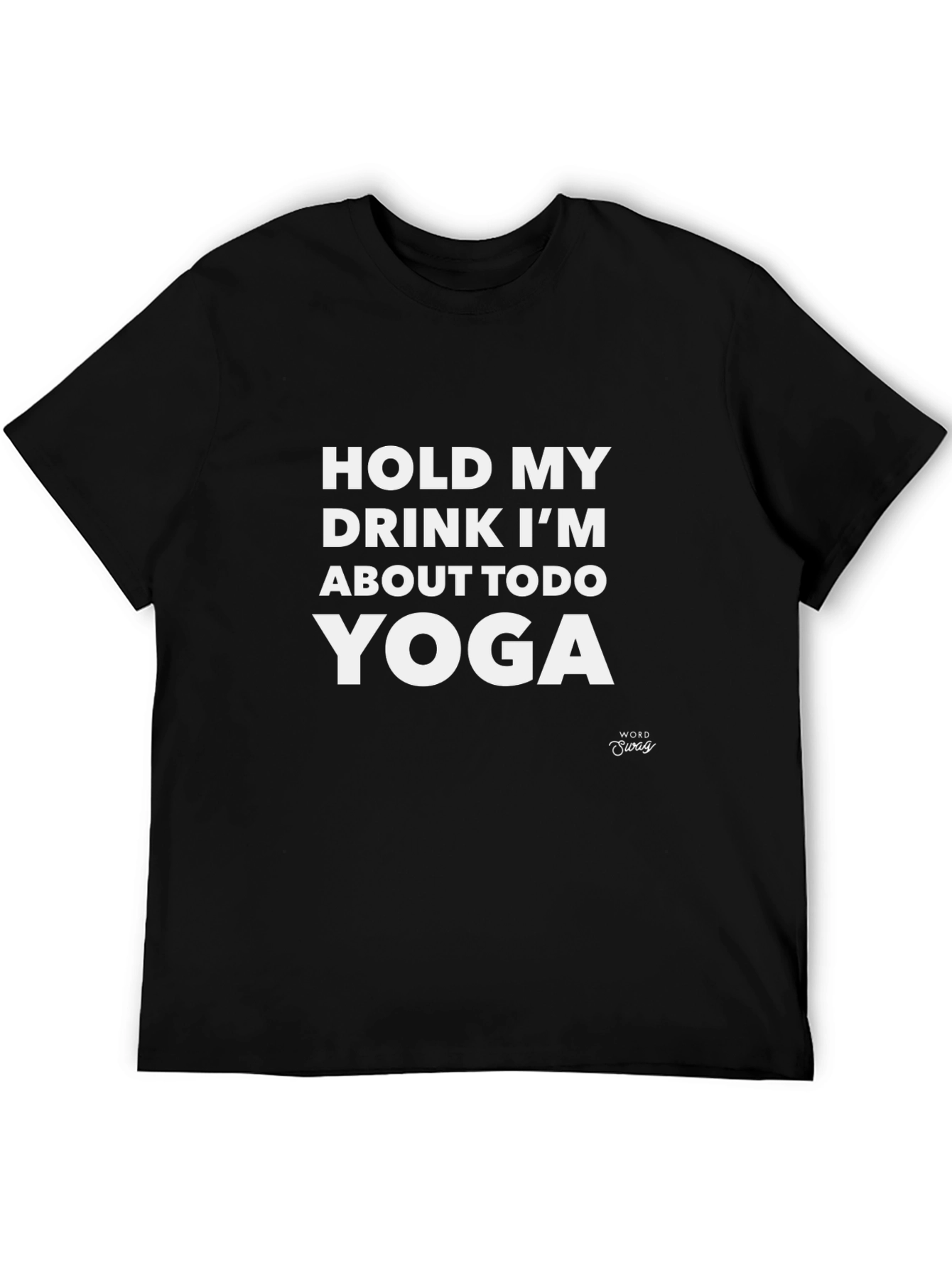 Yoga Lover Black T-Shirt