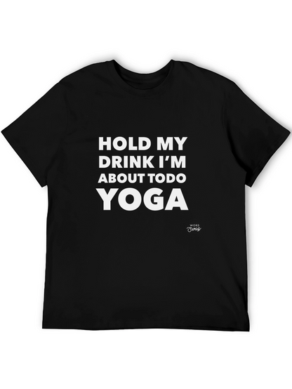 Yoga Lover Black T-Shirt