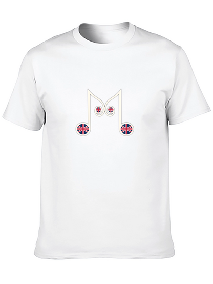 Musical Note Union Jack T-Shirt