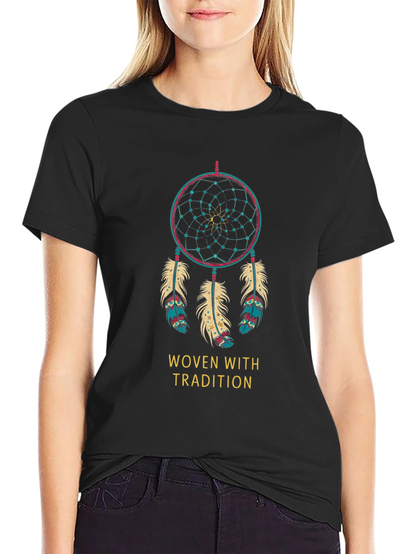 Woven With Tradition Dreamcatcher T-Shirt