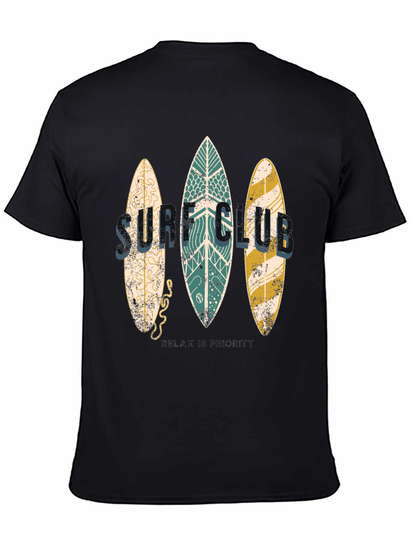 Surf Club Graphic Tee - Beach Vibes