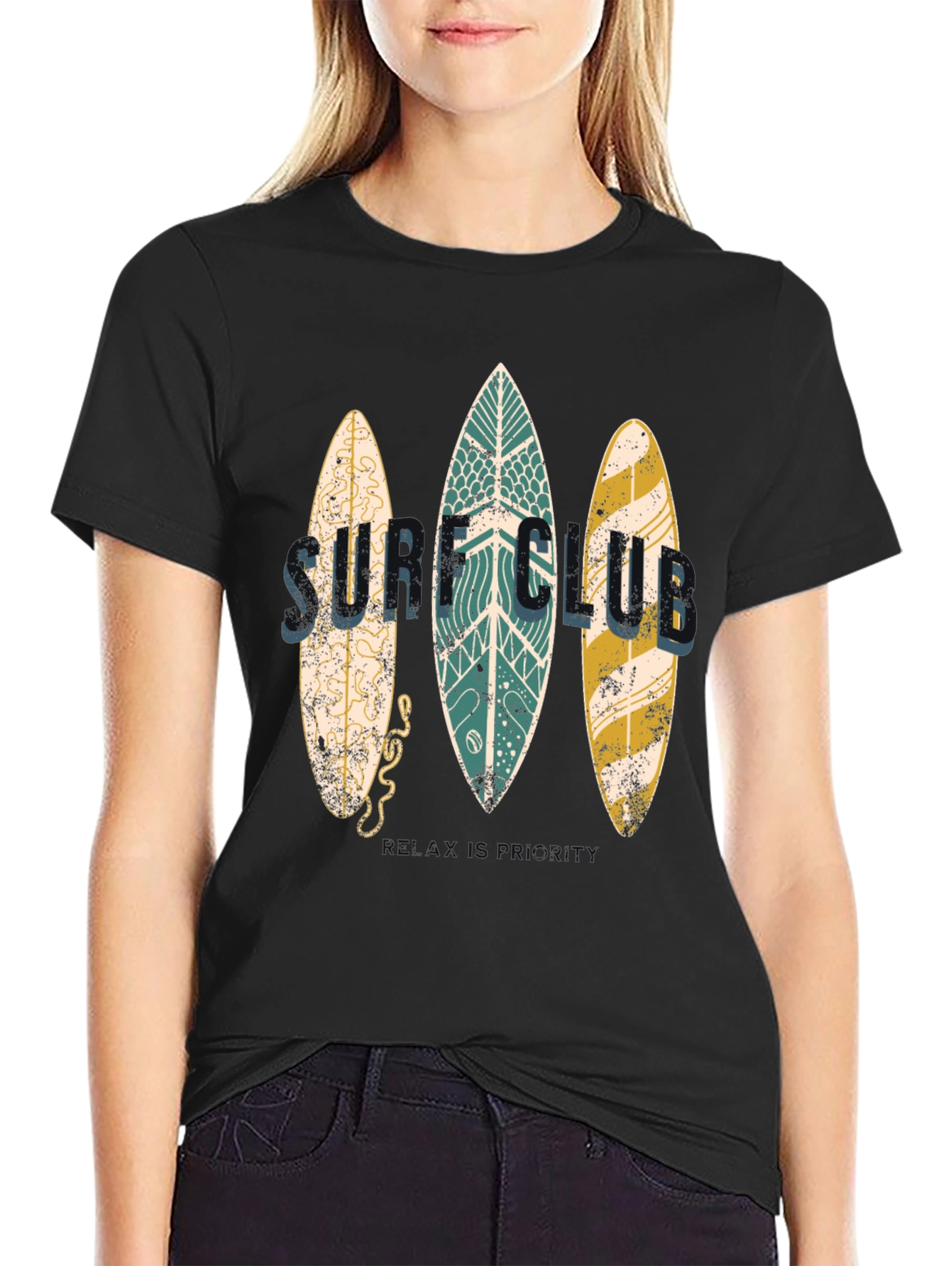 Surf Club Graphic Tee - Beach Vibes