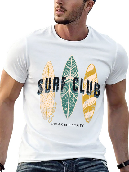 Surf Club Graphic Tee - Beach Vibes