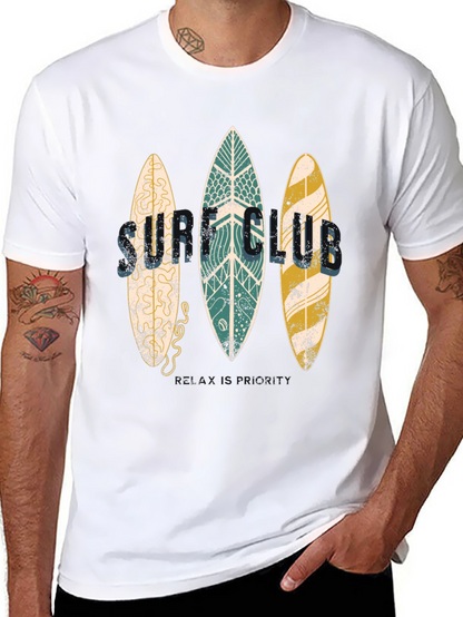 Surf Club Graphic Tee - Beach Vibes