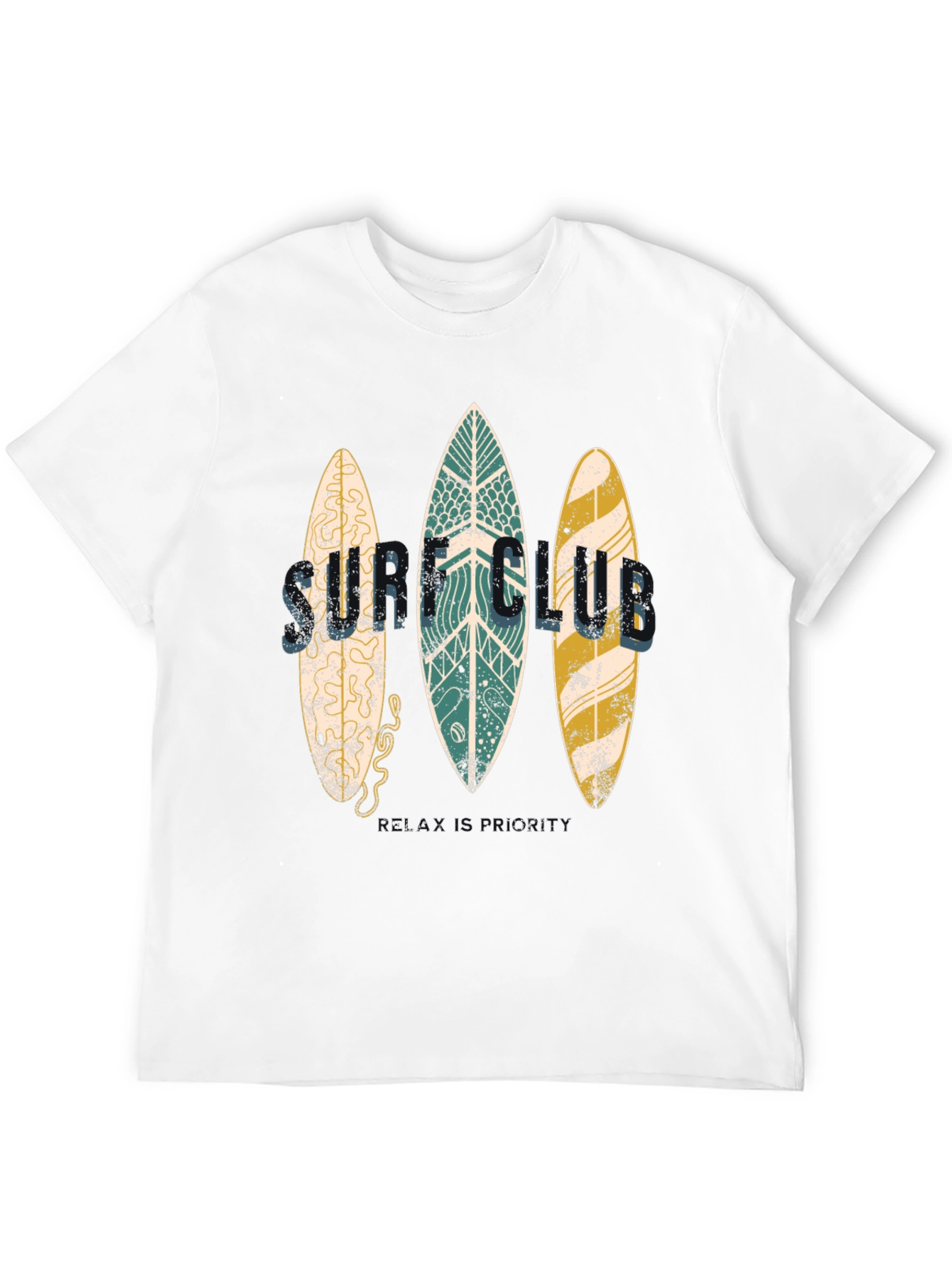Surf Club Graphic Tee - Beach Vibes