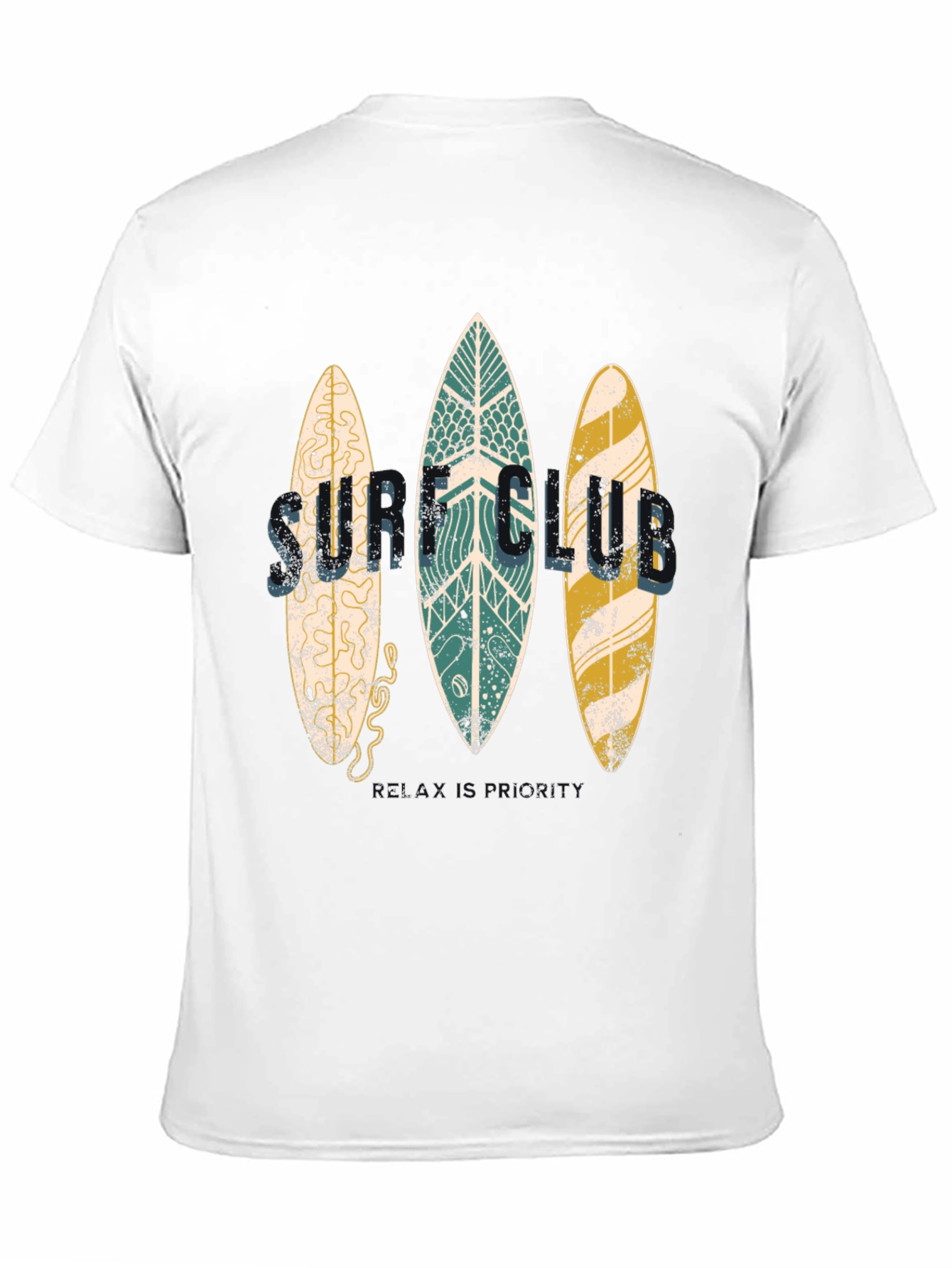 Surf Club Graphic Tee - Beach Vibes