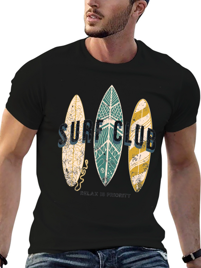 Surf Club Graphic Tee - Beach Vibes