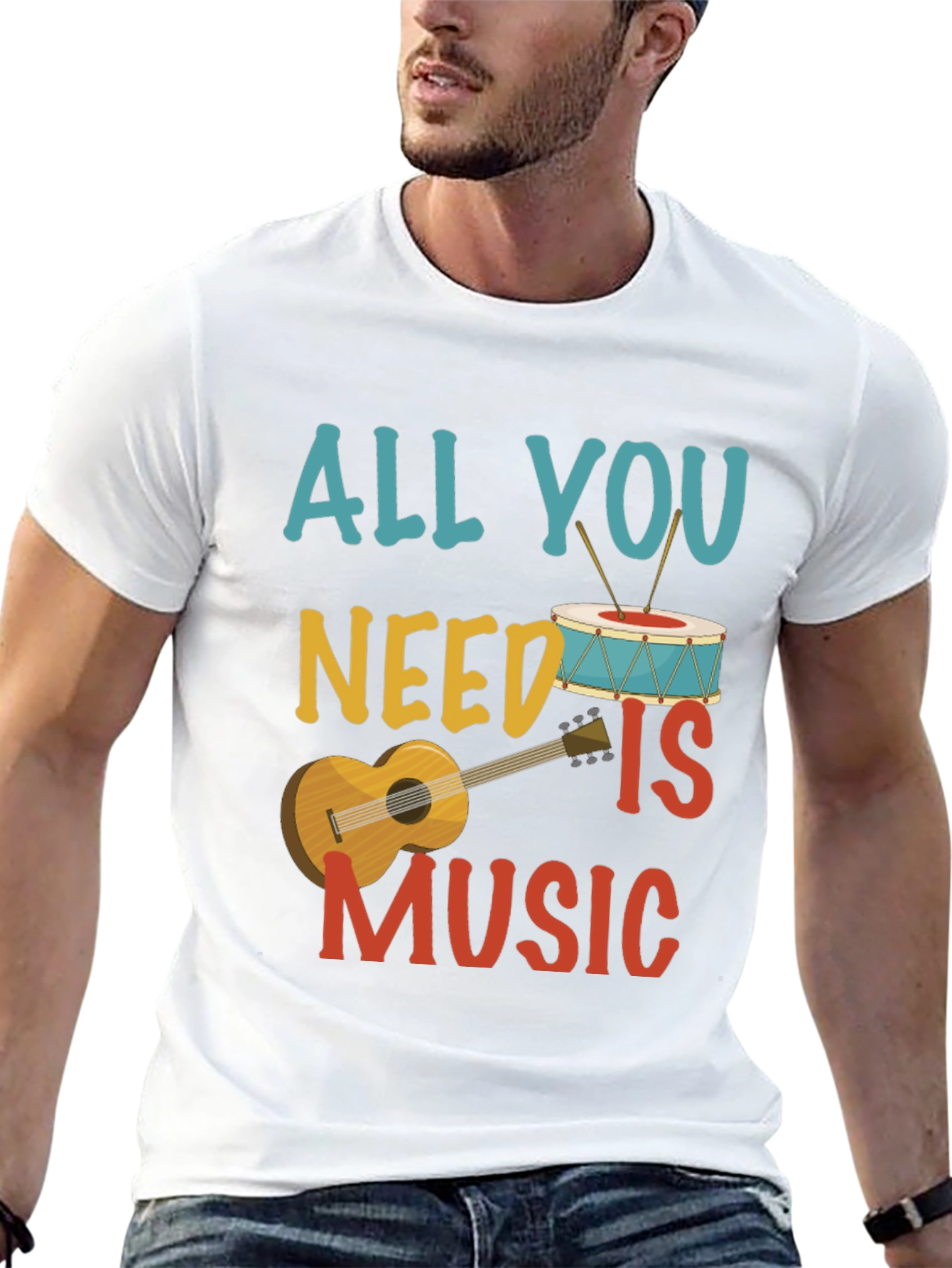 Music Lovers T-Shirt: All You Need Is Music