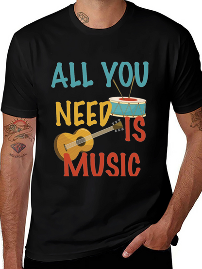 Music Lovers T-Shirt: All You Need Is Music