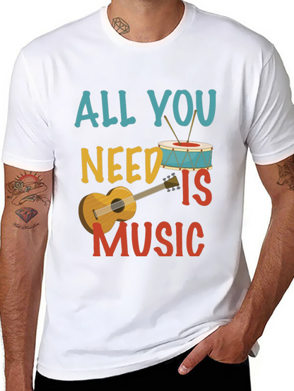 Music Lovers T-Shirt: All You Need Is Music