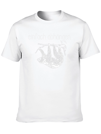 Einfach Abhängen Sloth Graphic Tee