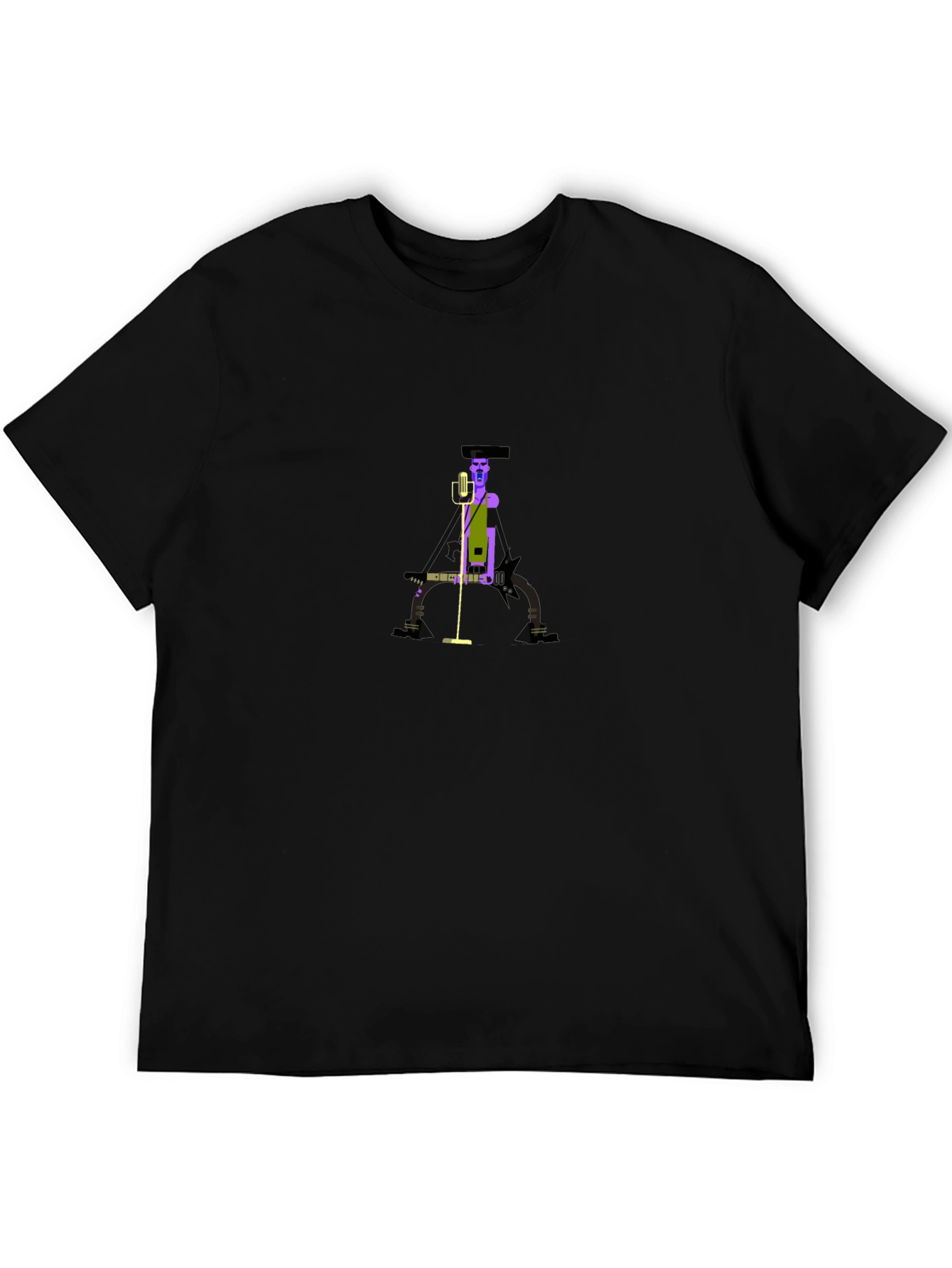 Rockstar Graphic Print Black T-Shirt