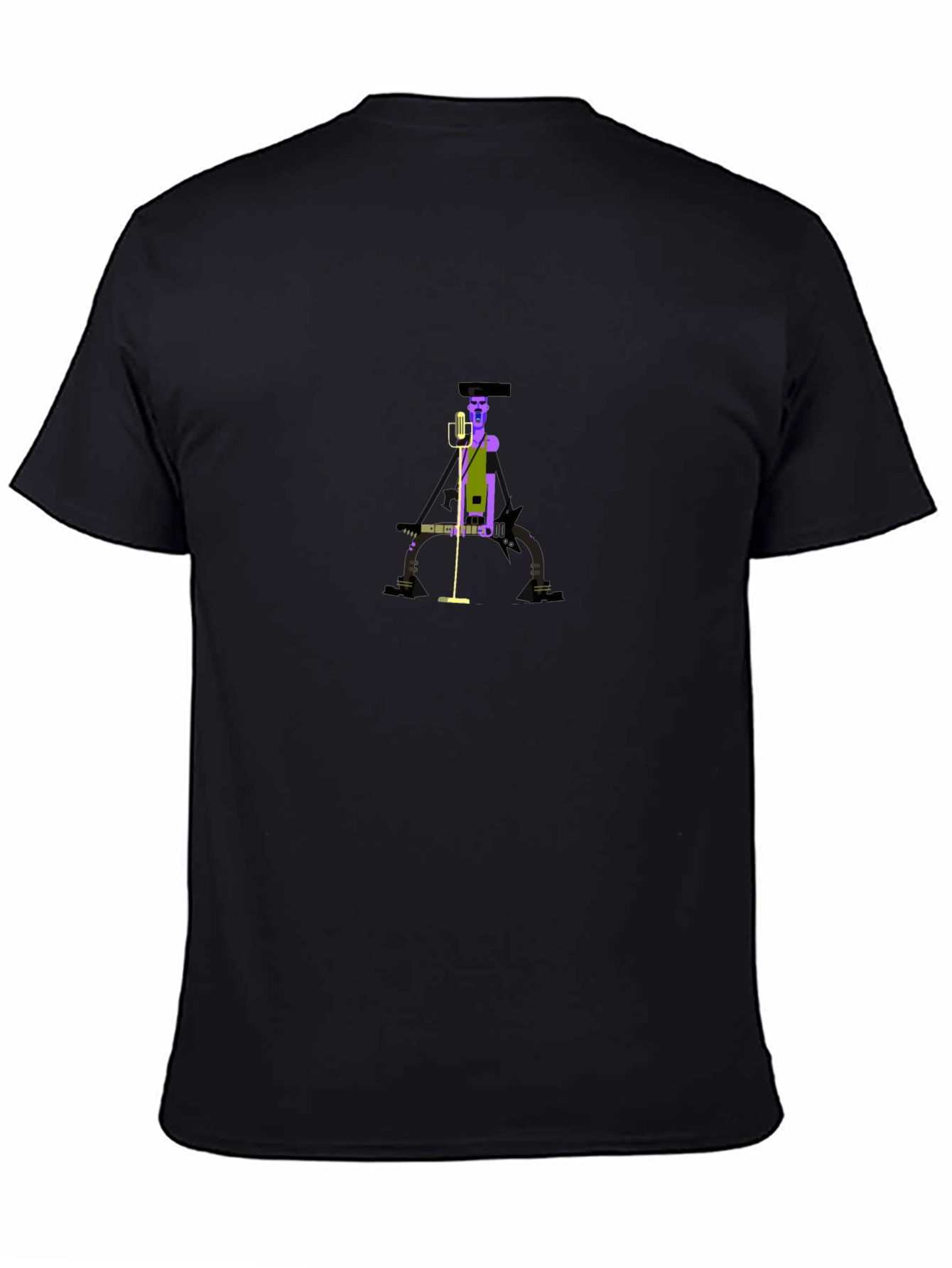 Rockstar Graphic Print Black T-Shirt