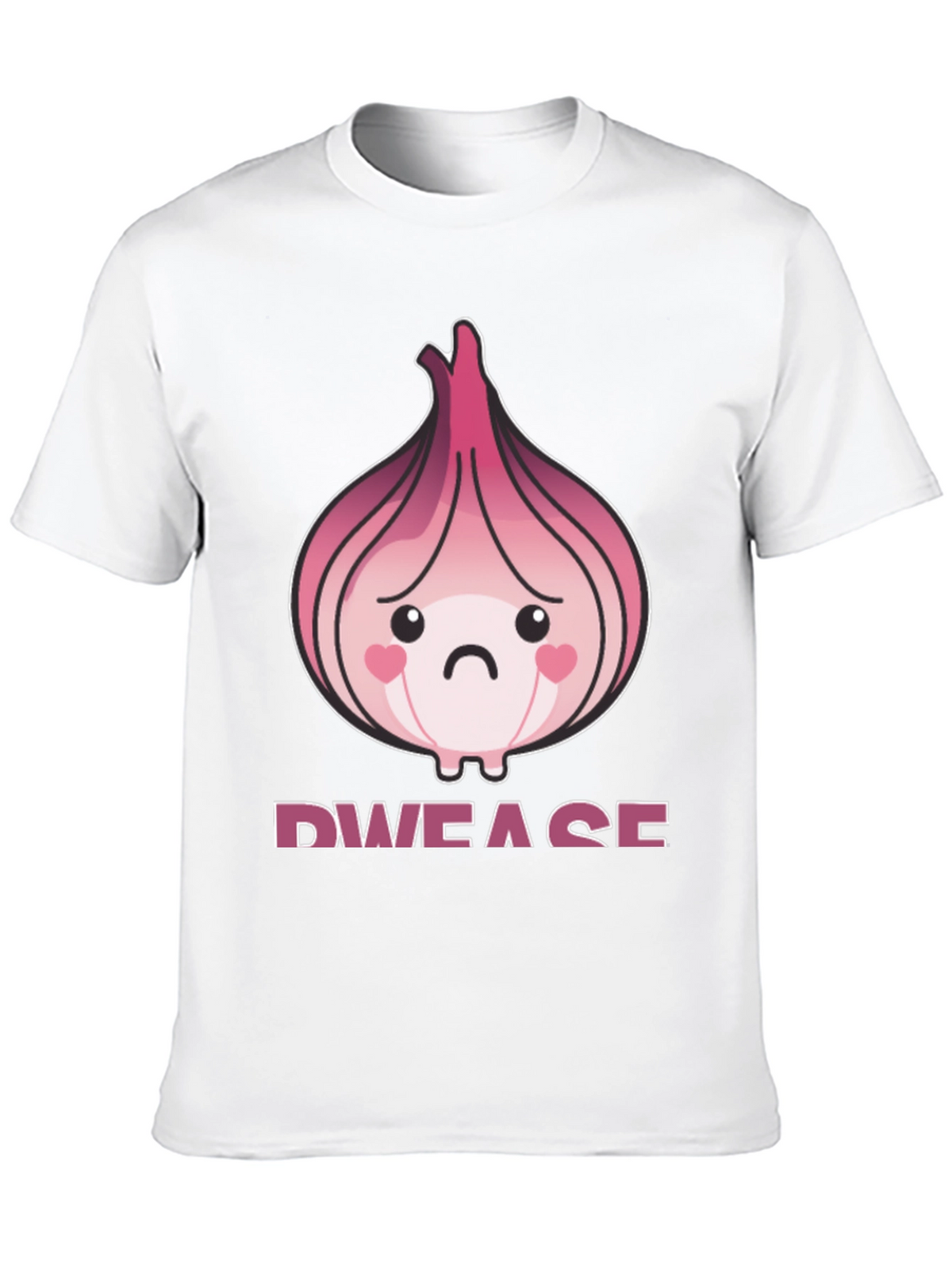 Sad Onion Graphic T-Shirt - Unique Foodie Tee