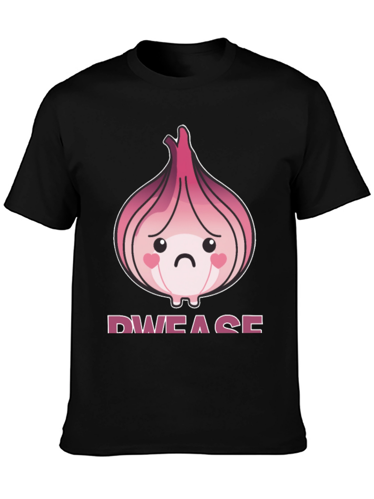 Sad Onion Graphic T-Shirt - Unique Foodie Tee