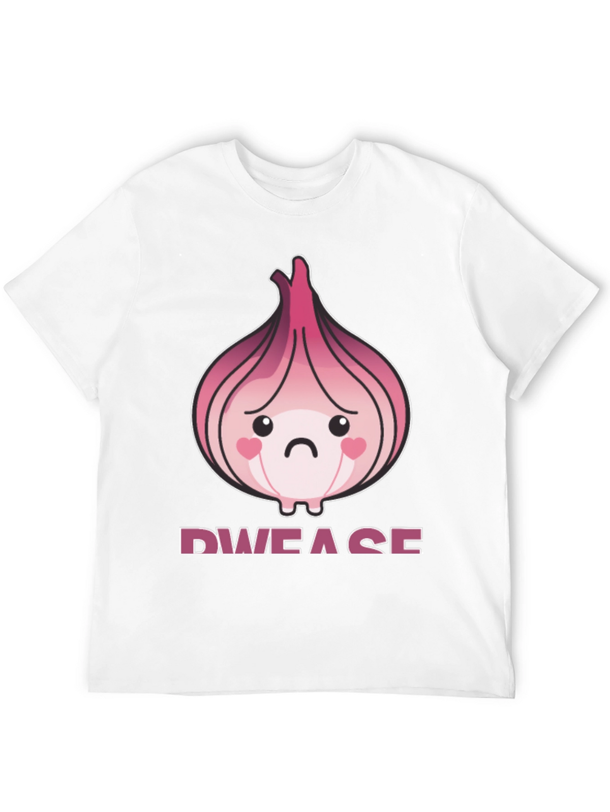 Sad Onion Graphic T-Shirt - Unique Foodie Tee