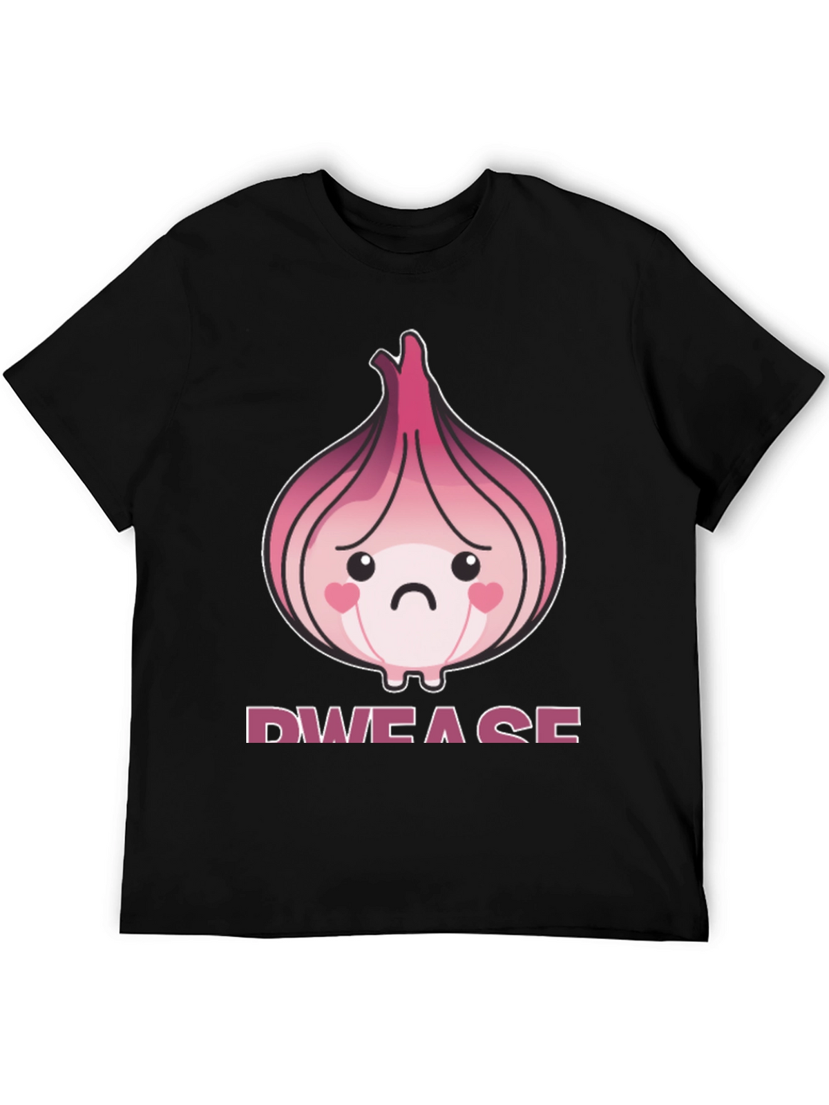 Sad Onion Graphic T-Shirt - Unique Foodie Tee