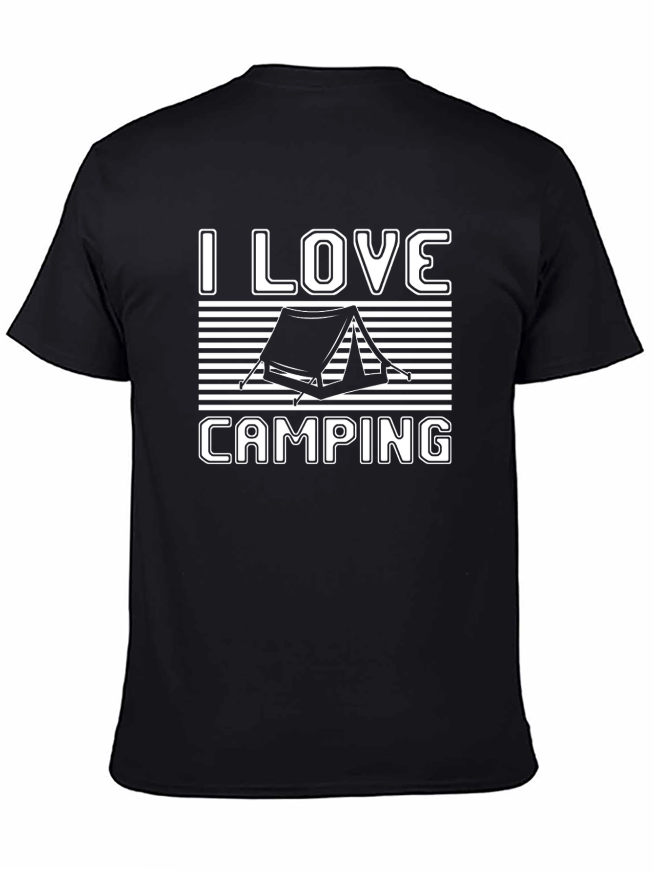 I Love Camping Graphic Tee - Adventure Ready T-Shirt