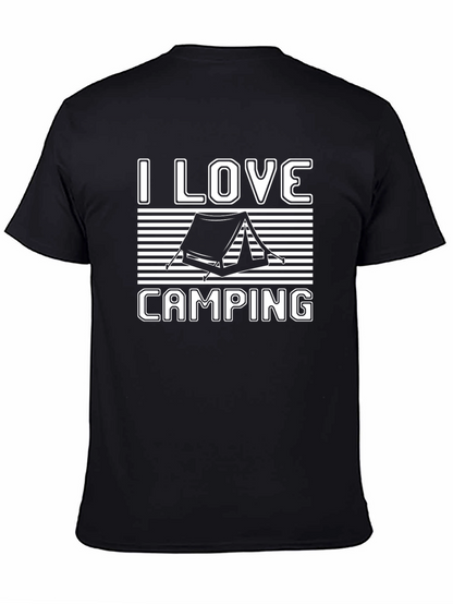I Love Camping Graphic Tee - Adventure Ready T-Shirt