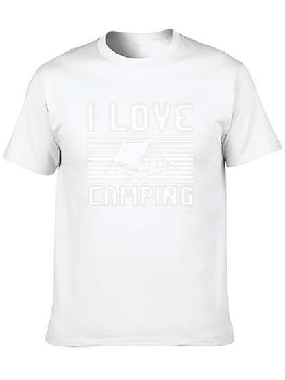 I Love Camping Graphic Tee - Adventure Ready T-Shirt