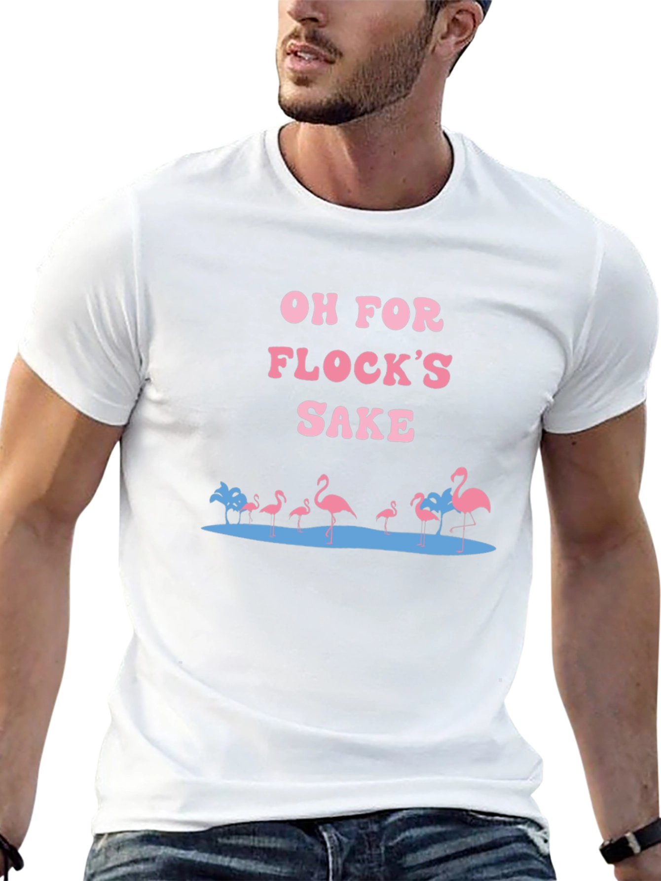 Oh For Flocks Sake Graphic Tee
