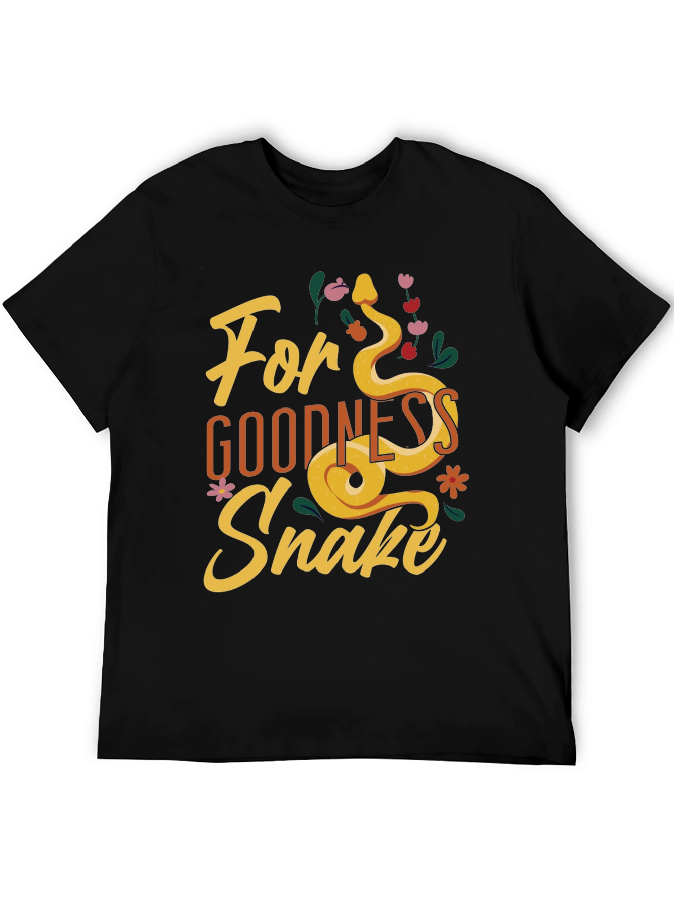 Goodness Snake T-Shirt - Funny Reptile Graphic Tee