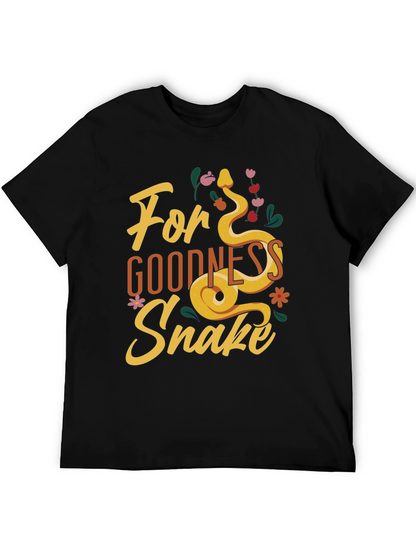 Goodness Snake T-Shirt - Funny Reptile Graphic Tee