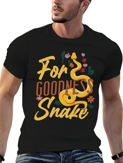 Goodness Snake T-Shirt - Funny Reptile Graphic Tee