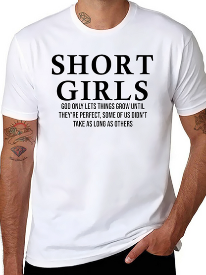 Short Girls T-Shirt - Perfect Gift!
