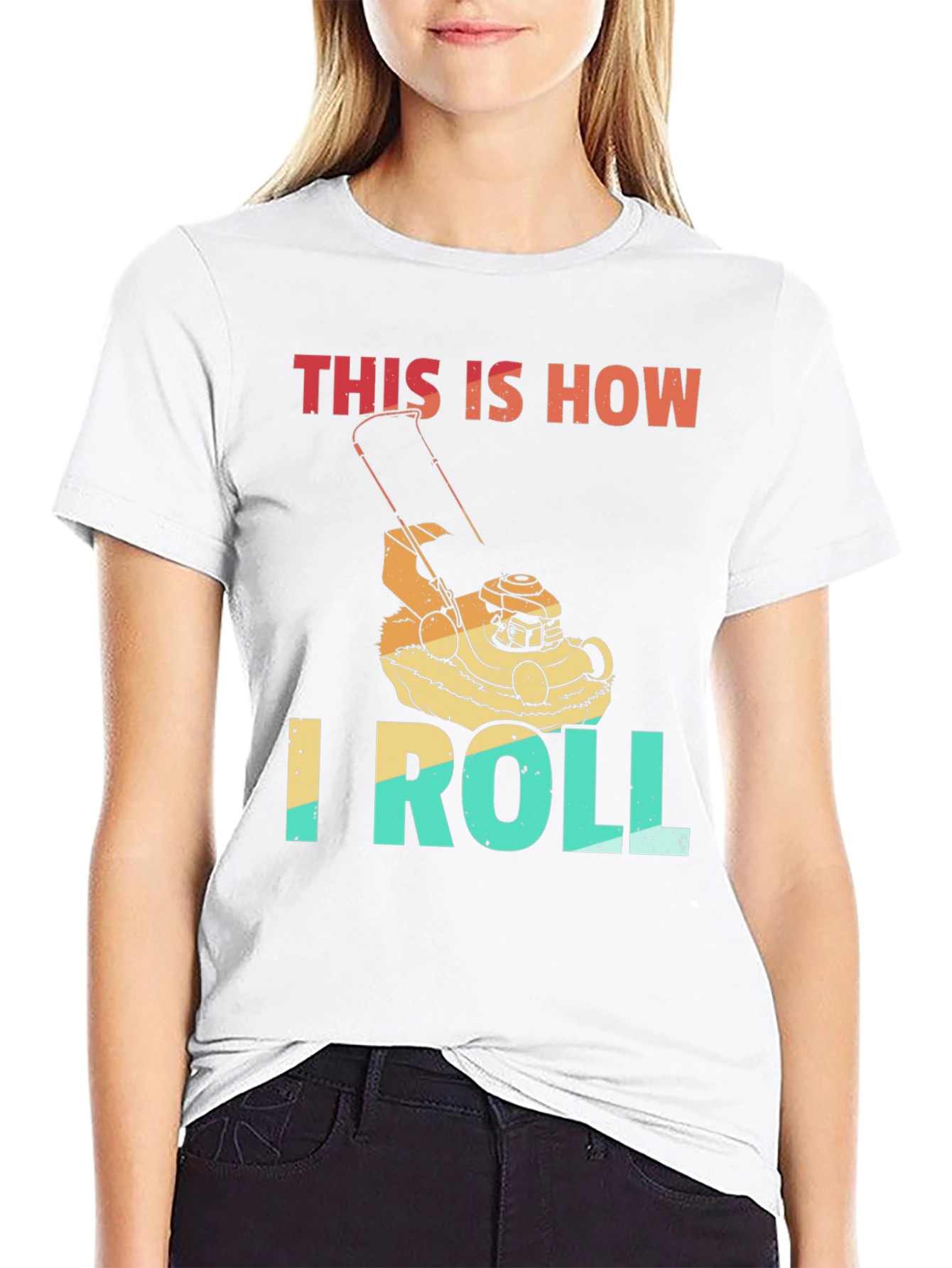 This is How I Roll Lawn Mower T-Shirt