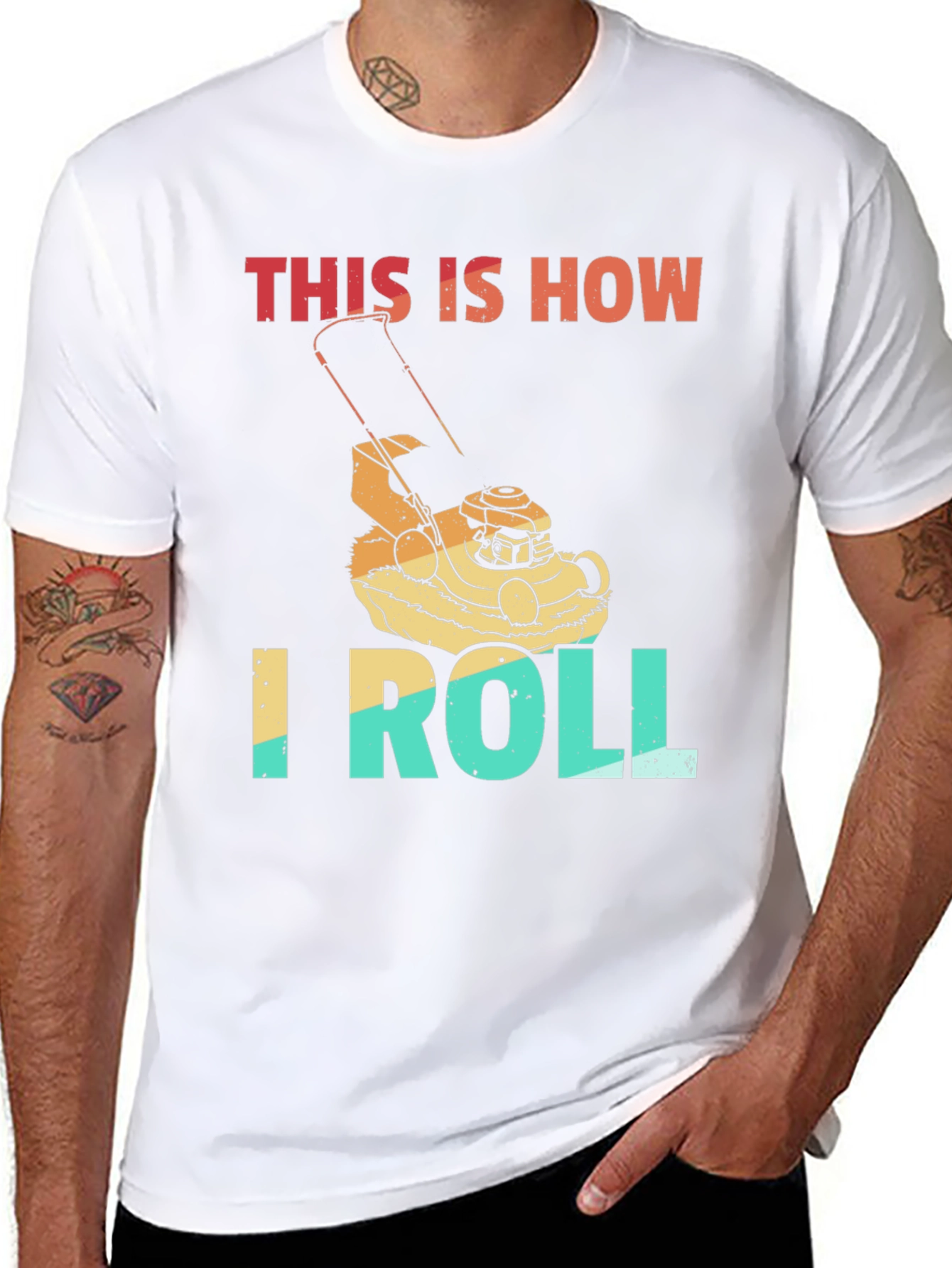 This is How I Roll Lawn Mower T-Shirt