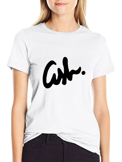 Mens Black Graphic Tee - Stylish Ash Design