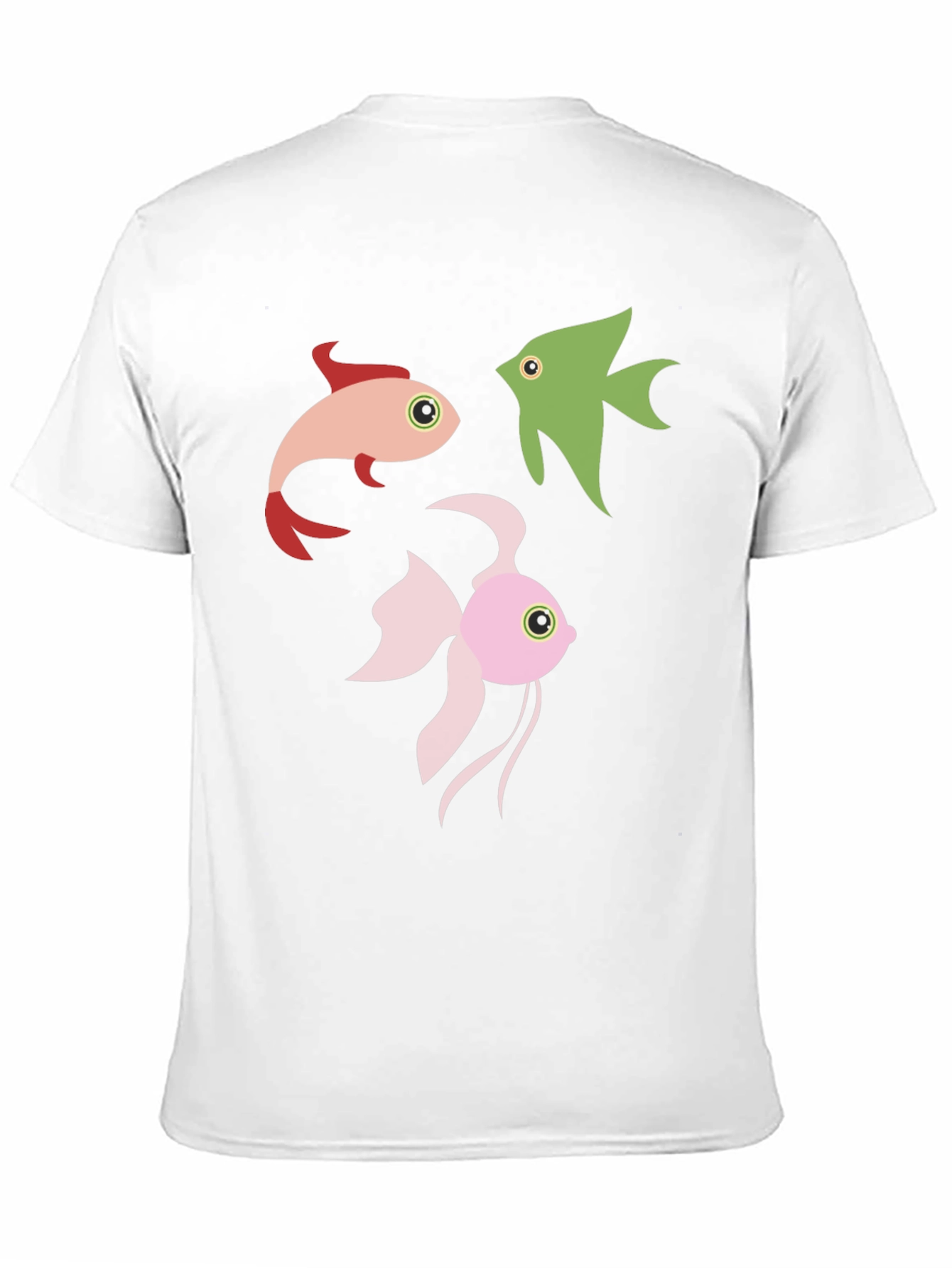 Fish Graphic Tee - Black