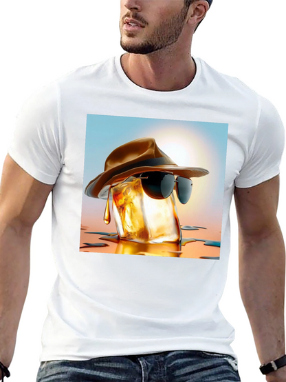 Cool Whiskey Ice Cube T-Shirt