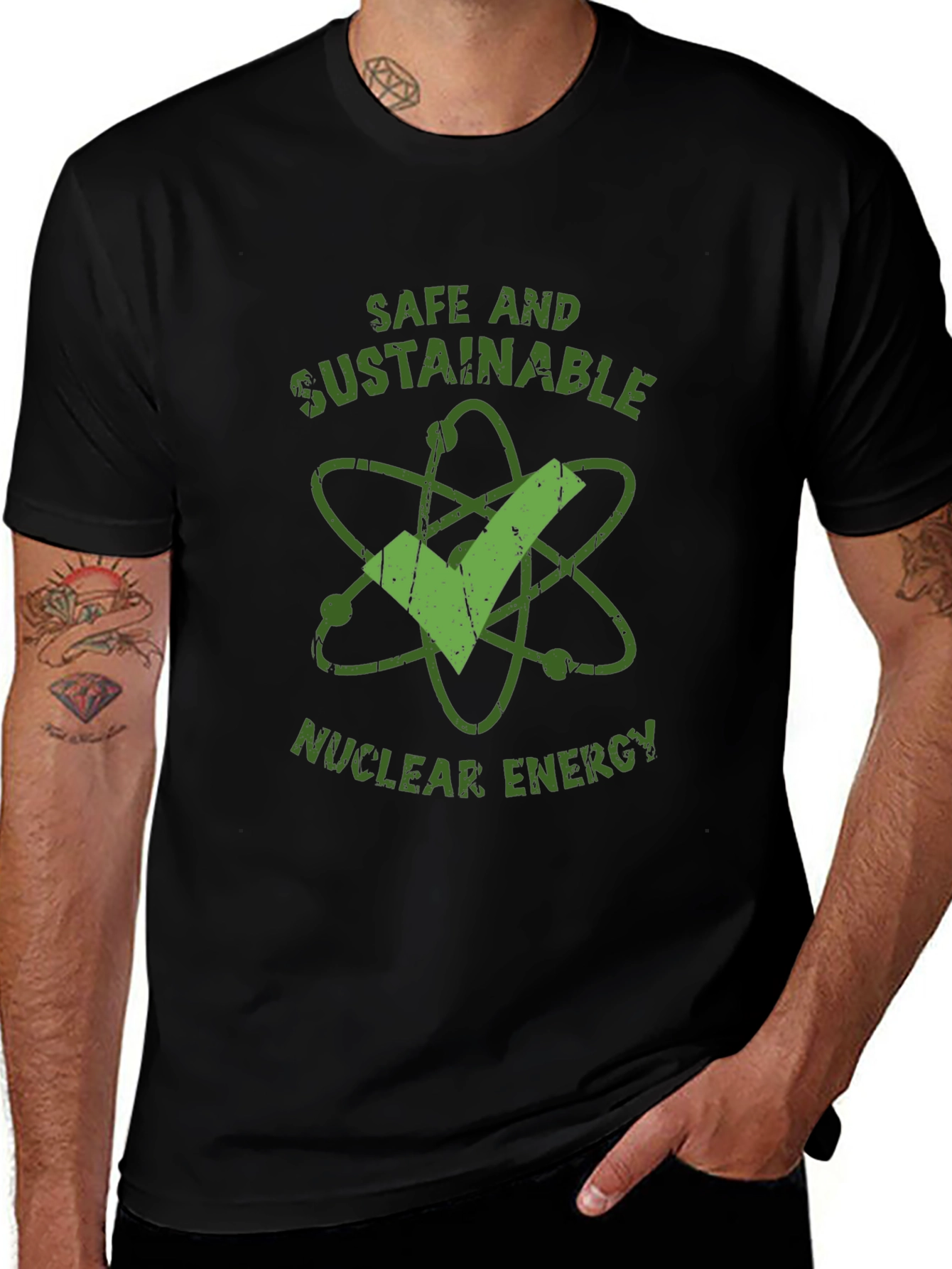 Safe and Sustainable Nuclear Energy T-Shirt