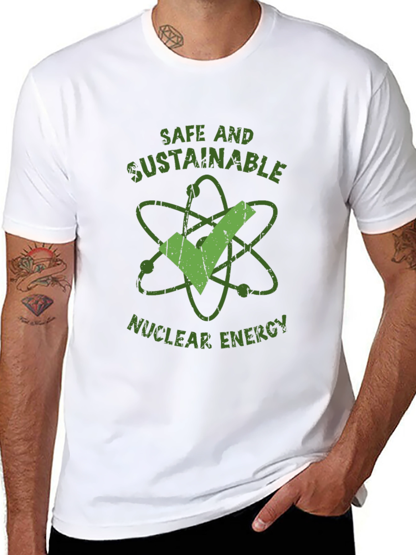 Safe and Sustainable Nuclear Energy T-Shirt