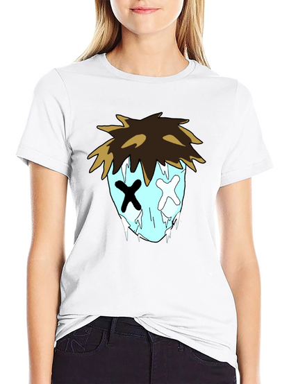 Cartoon Graphic Black T-Shirt for Men