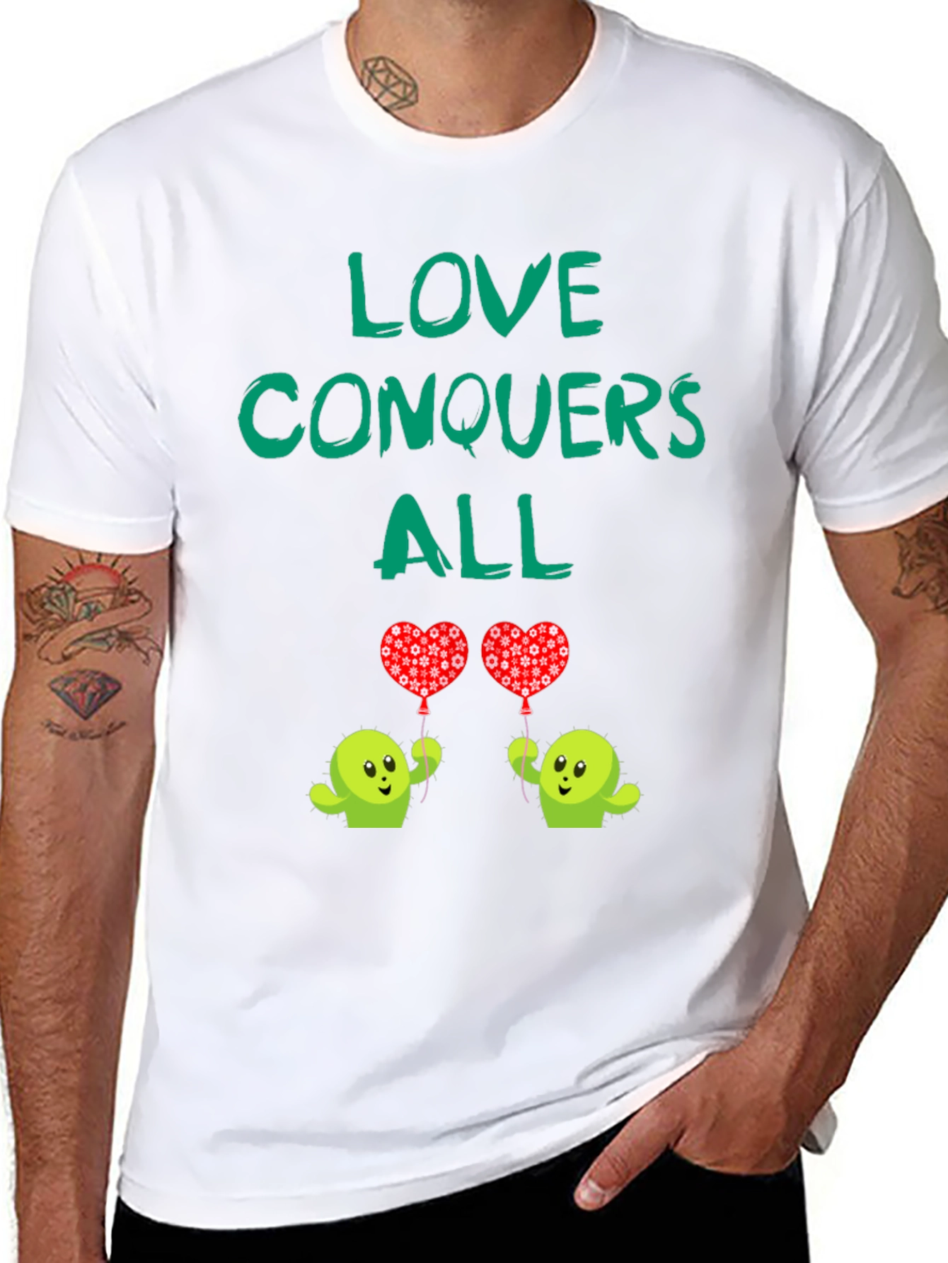 Love Conquers All Graphic T-Shirt